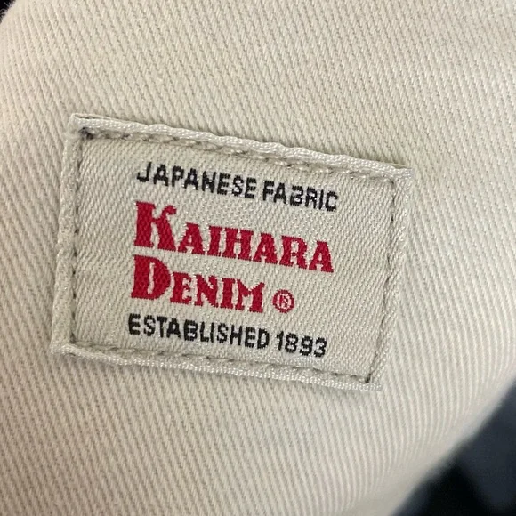 J. Crew Men's 484 Jeans Size W34 L34 Japanese Kaihara Denim 100% Cotton C9071 - Picture 7 of 11